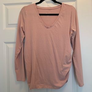 Isabel Maternity by Ingrid & Isabel Tops - Blush Pink Maternity Shirt Medium Isabel Maternity by Ingrid & Isabel Tops - Blush Pink Maternity Shirt Medium